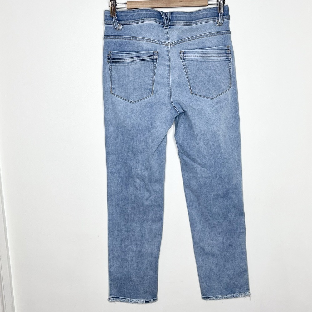 Democracy Ab Technology Straight Leg Jeans Womens Size 6 Mid Rise Slimming - Picture 4 of 7